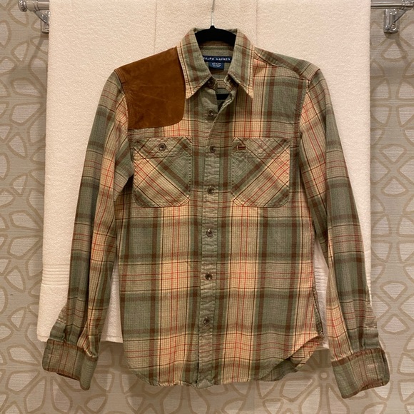 Ralph Lauren Tops - Ralph Lauren flannel shooting shirt